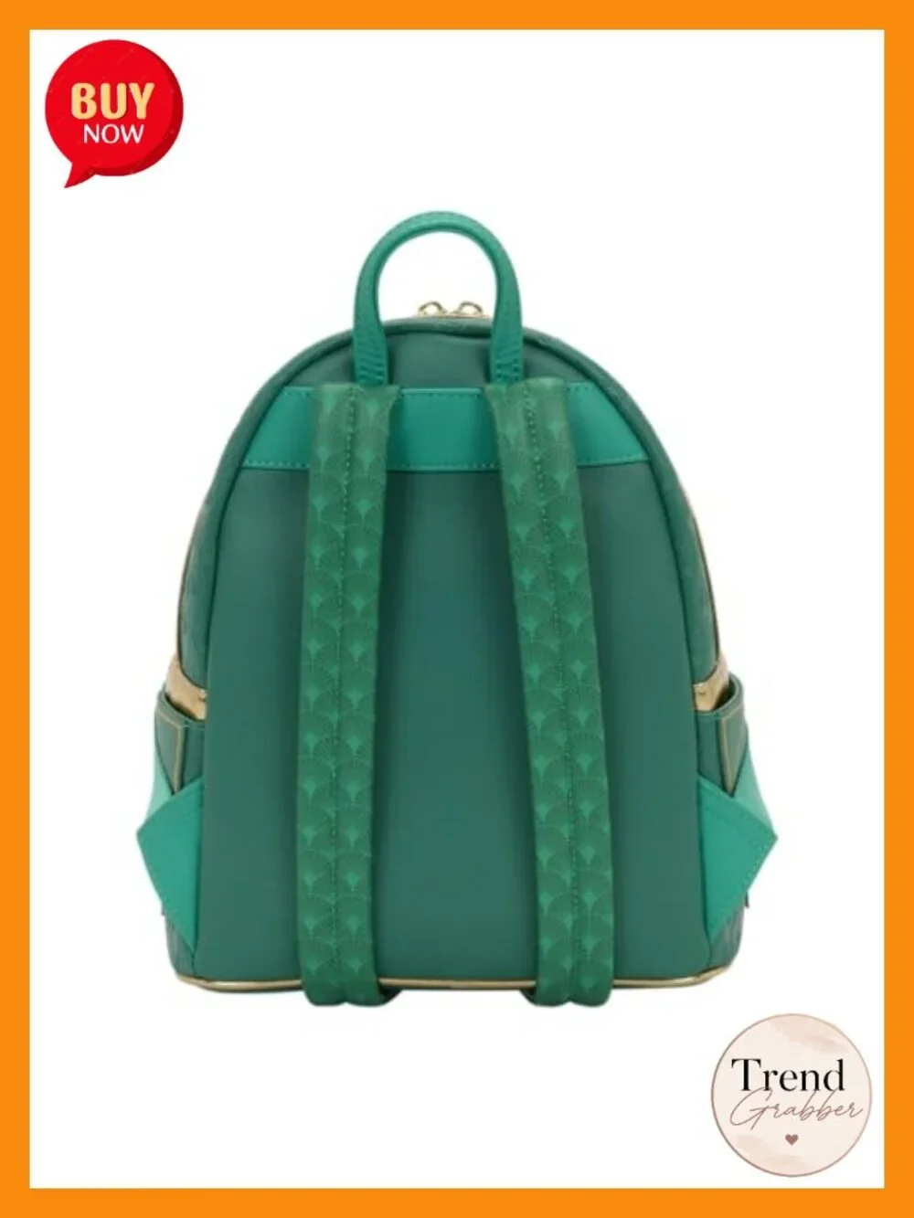 Faux Leather Disney Tiana Mini Backpack Loungefly